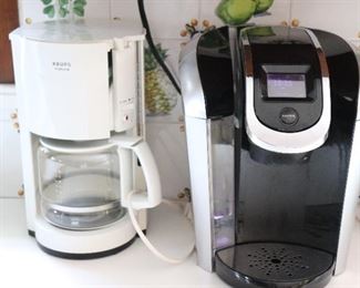 Coffee Makers, Keurig and Krups