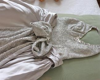 Silver Dressy Dress