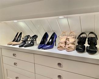 Designer shoe collection