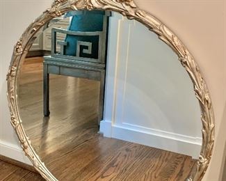 Framed oval mirror (Random Harvest)