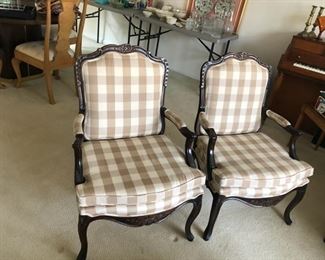 fabulous pair of accent chairs