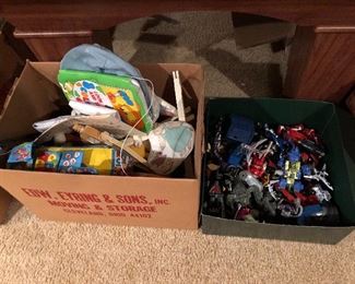 Hundreds of toys to be sold.