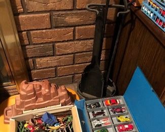Diecast cars.