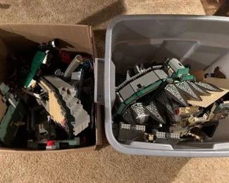 Large collection of LEGOs to be sold.