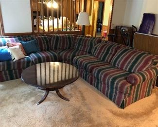 Thomasville sectional couch.