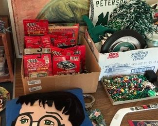 MSU fans here ... plus NASCAR collectibles, Harry Potter and more.