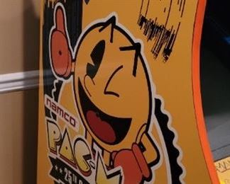 Pacman 25th anniversary arcade game