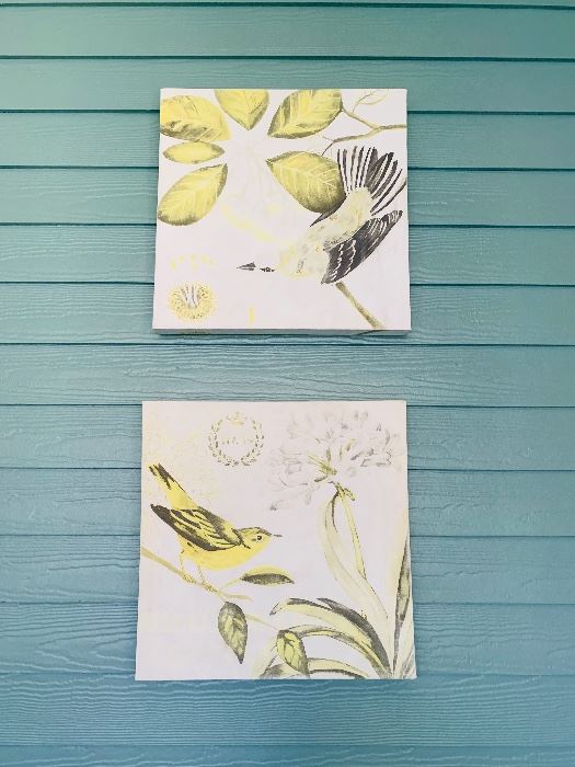 Canvas Wall Art, Bird Theme