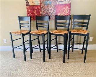 Set of Four Bar Stools