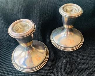 Weighted Sterling Candlesticks