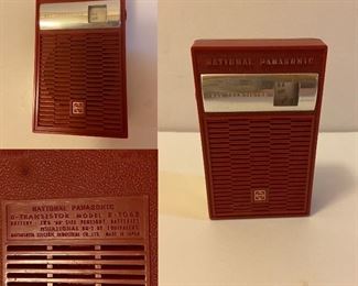 Vintage National Panasonic 6-Transistor Radio Model R-1062