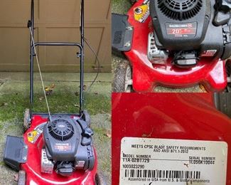 Briggs & Stratton 20” Yard Machine Lawn Mower 11A-02BT729
