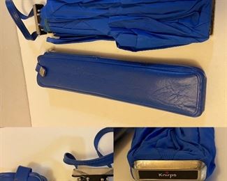 Vintage Knirps Vinyl Cased Umbrella