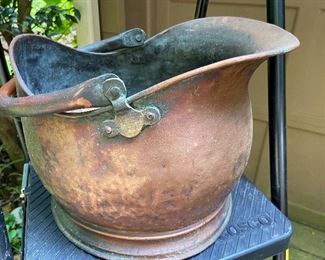 Copper Handled Pot
