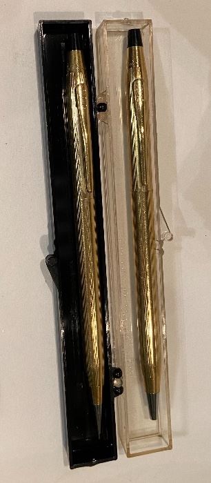 Gold Filled Cross Pen & Pencil Set