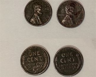 1943 Rare Steel Pennies