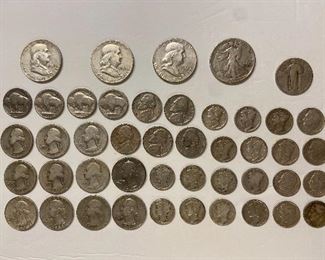 Sampling of Silver Coins