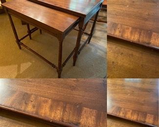 Set of Inlaid Nesting Tables