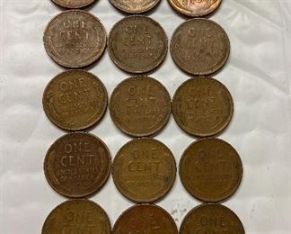 Photo 2 Wheat Pennies from 1946-1958