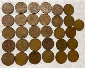 Photo 2 of Wheat Pennies from 1911-1945