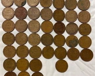 Photo 2 of Wheat Pennies 1940-1958
