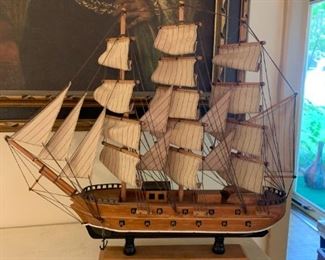 #15	Mayflower Ship Model  21.5x17	 $75.00 
