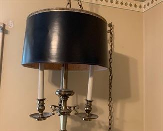 #157	Hanging Brass Lamp	 $75.00 

