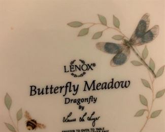 #186	Lenox Butterfly China (4 plates & 2 salads)	 $56.00 
