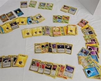 150 Various 1995 to 2005 Pokemon cards (See description)
