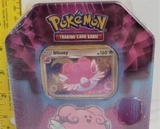 Pokemon Trading card set. Includes Blissey, 10 TCG mini packs with 3 cards and online code. Never opened.