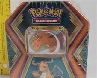Pokemon Trading card set. Includes Dragonite, 10 TCG mini packs with 3 cards and online code. Never opened.