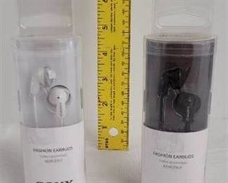 2 New Sony MDR-E9LP headphones. Never opened.