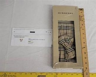 Burberry nova check cumberbund and bow tie set. *New $245.50*