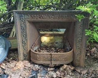 Old fireplace insert