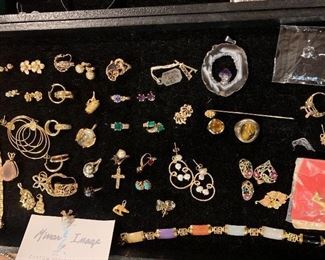 Lots of 14k gold jewelry 