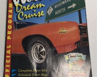 Woodward Dream cruise pamphlet