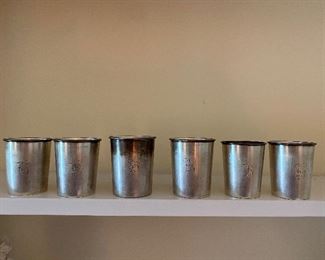 Sterling nesting cups