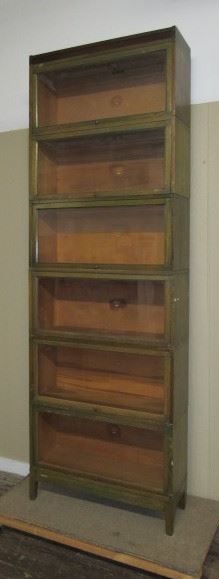 Macey Oak 6 Stack Bookcase