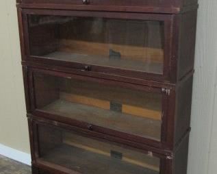 Mahogany 4 Stack Bookcase