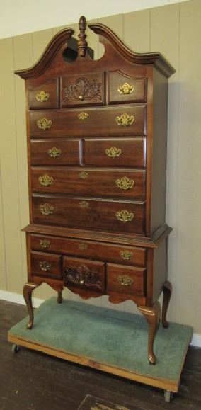 Mahogany High Boy Chest