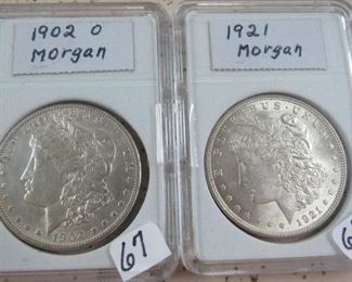 Morgan Silver Dollars