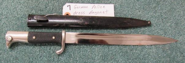 German Police Dress Bayonet