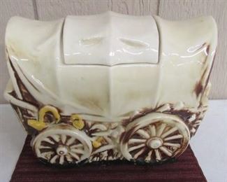 McCoy Covered Wagon Cookie Jar