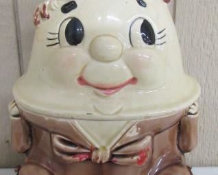Humpty Dumpty Cookie Jar