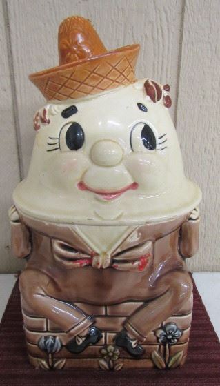 Humpty Dumpty Cookie Jar