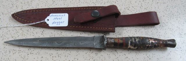 Damascus Steel Dagger