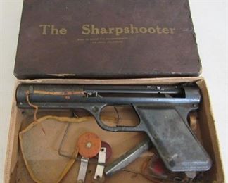 Sharpshooter Toy Pistol in Box