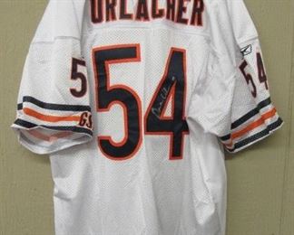 Brian Urlacher Autographed Jersey w/Certificate