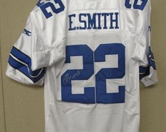 Emmitt Smith Autographed Jersey w/Certificate