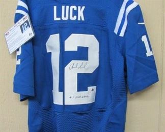 Andrew Luck Autographed Jersey w/Certificate